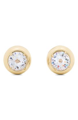 Kate Spade Kate Spade Bold Brilliance Cubic Zirconia Huggie Hoop Earrings