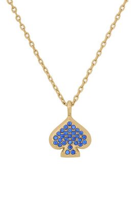 Kate Spade Kate Spade Everyday Spade Pavé Mini Pendant Necklace
