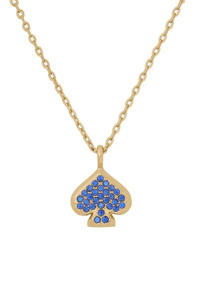 Kate Spade Kate Spade Everyday Spade Pavé Mini Pendant Necklace