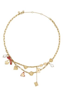 Kate Spade Kate Spade Love Notes Charm Necklace