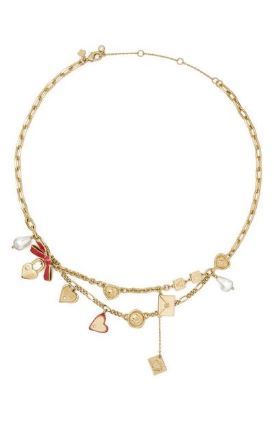 Kate Spade Kate Spade Love Notes Charm Necklace