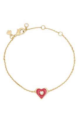 Kate Spade Kate Spade Love Notes Heart Pendant Bracelet