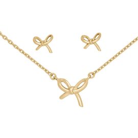 Kate Spade Kate Spade Mini Bow Pendant Necklace & Earrings Set