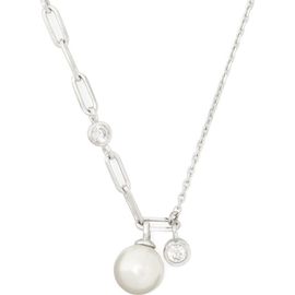 Kate Spade Kate Spade Pearl Theory Mixed Chain Faux Pearl Pendant Necklace