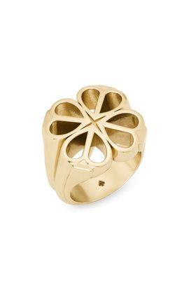 Kate Spade Kate Spade Spade Flower Lace Signet Ring