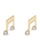 Kate Spade Kate Spade You're a Gem Music Note Stud Earrings - 1