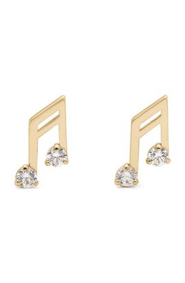 Kate Spade Kate Spade You're a Gem Music Note Stud Earrings