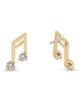 Kate Spade Kate Spade You're a Gem Music Note Stud Earrings - 3