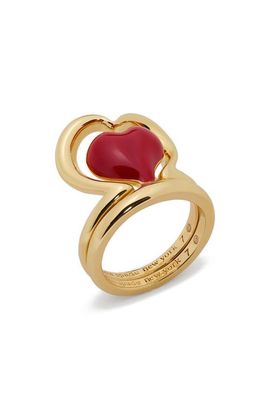 Kate Spade New York Kate Spade New York amour set of 2 heart rings