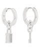 Kate Spade New York Kate Spade New York Asymmetrical Drop Huggie Hoop Earrings - 1