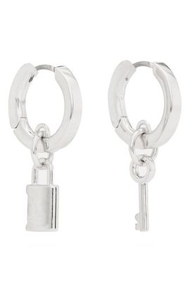 Kate Spade New York Kate Spade New York Asymmetrical Drop Huggie Hoop Earrings