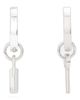 Kate Spade New York Kate Spade New York Asymmetrical Drop Huggie Hoop Earrings - 2