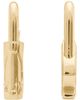 Kate Spade New York Kate Spade New York Asymmetrical Padlock Huggie Hoop Earrings - 2
