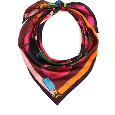Kate Spade New York Kate Spade New York bag print square silk bandana scarf
