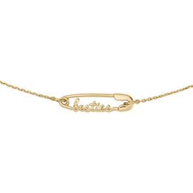 Kate Spade New York Kate Spade New York best friends safety pin charm bracelet