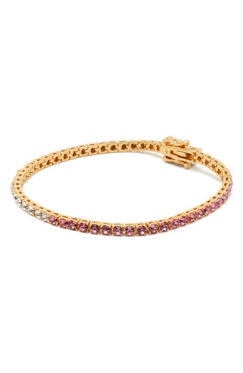 Kate Spade New York Kate Spade New York brighten up multicolor cubic zirconia tennis bracelet