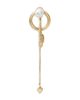 Kate Spade New York kate spade new york Chain Reaction Imitation Pearl & Chain Front to Back Earrings - 2