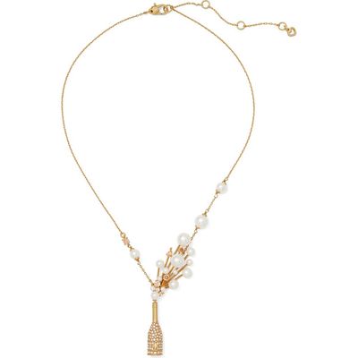 Kate Spade New York Kate Spade New York champagne bottle pendant necklace