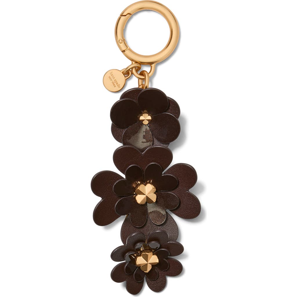 Kate Spade New York Kate Spade New York charming mixed media spade leather key fob