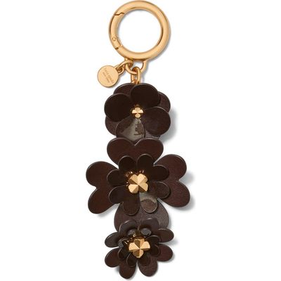 Kate Spade New York Kate Spade New York charming mixed media spade leather key fob