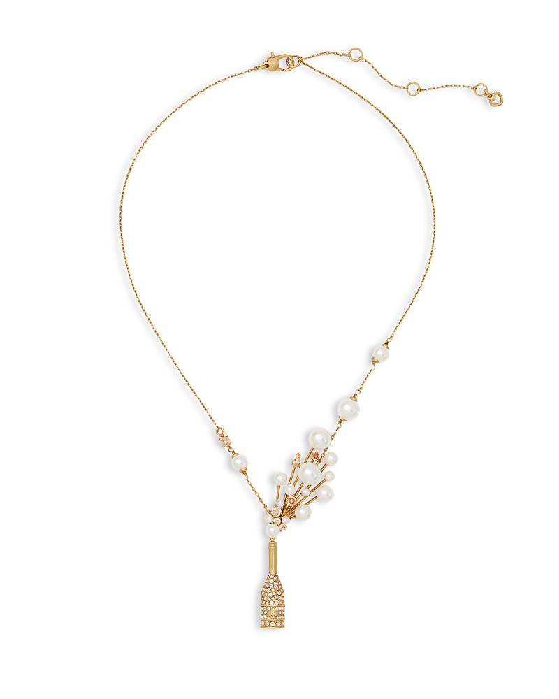 Kate Spade New York kate spade new york Cheers to That Statement Pendant Necklace, 15