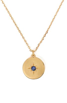 Kate Spade New York Kate Spade New York clear honesty medallion necklace