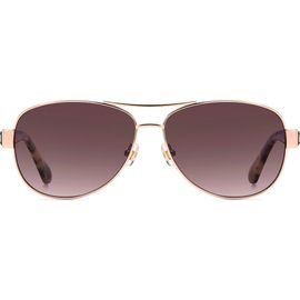 Kate Spade New York Kate Spade New York dalia 58mm polarized gradient pilot sunglasses