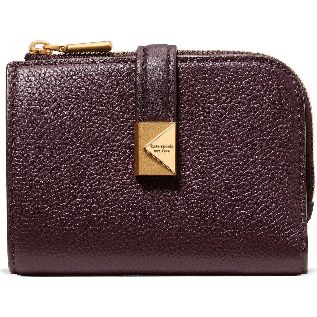 Kate Spade New York Kate Spade New York deco pebbled leather bifold wallet