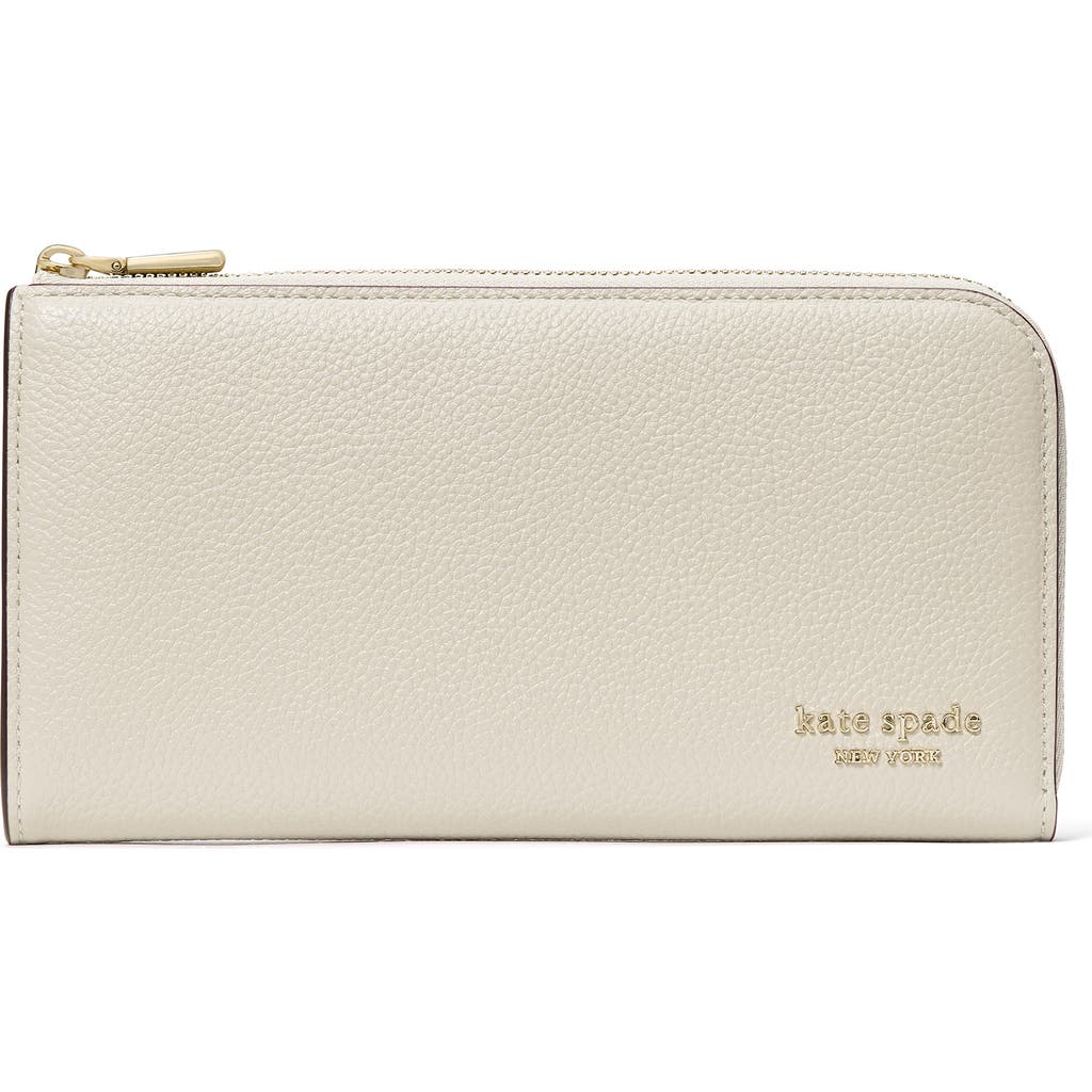 Kate Spade New York Kate Spade New York Devin Pebble Leather Zip Wallet