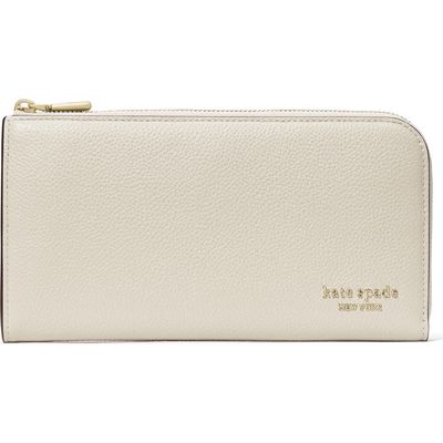 Kate Spade New York Kate Spade New York Devin Pebble Leather Zip Wallet