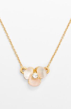 Kate Spade New York kate spade new york disco pansy pendant necklace