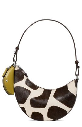 Kate Spade New York Kate Spade New York Duo Giraffe Printed Genuine Calf Hair Shoulder Bag