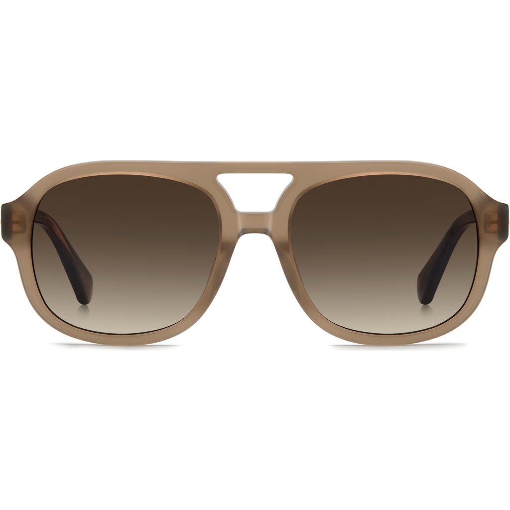 Kate Spade New York Kate Spade New York edie 54mm gradient square sunglasses