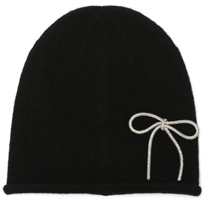 Kate Spade New York Kate Spade New York Embellished Bow Beanie