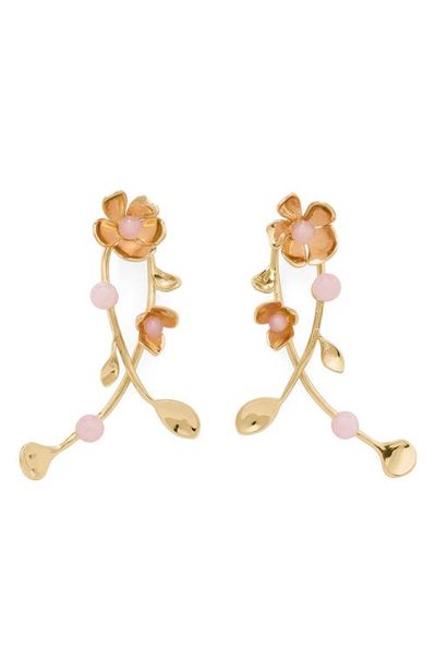 Kate Spade New York Kate Spade New York gilded garden statement drop earrings