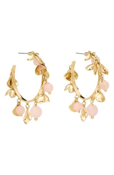 Kate Spade New York Kate Spade New York gilded garden statement hoop earrings
