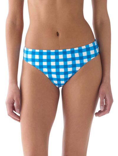 Kate Spade New York Kate Spade New York Gingham High Cut Bikini Swim Bottom Swimsuit