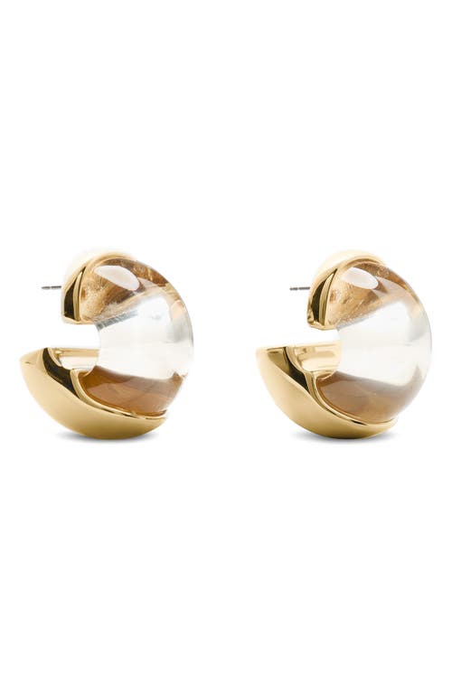 Kate Spade New York Kate Spade New York glow up chunky huggie hoop earrings