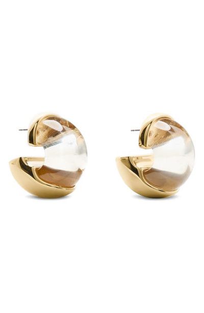 Kate Spade New York Kate Spade New York glow up chunky huggie hoop earrings