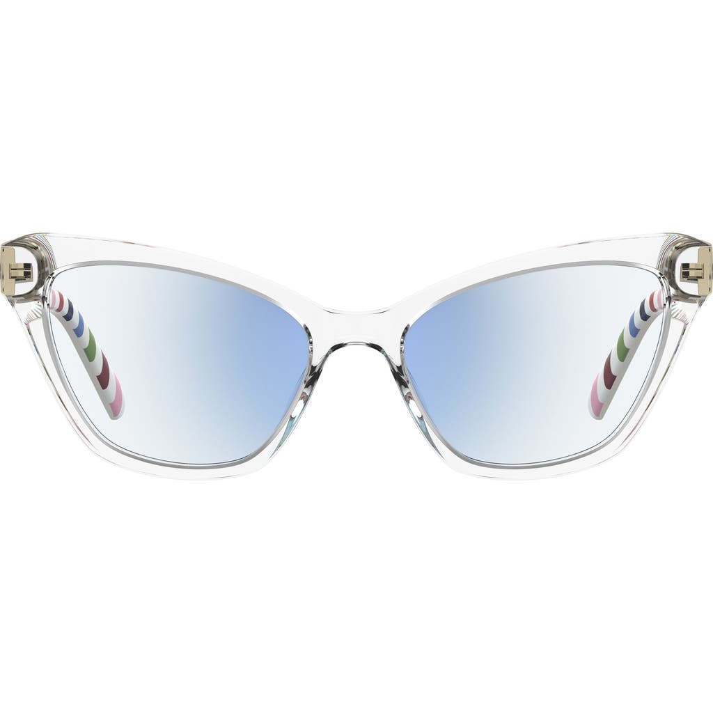 Kate Spade New York Kate Spade New York gracelyn 54mm blue light blocking cat eye reading glasses