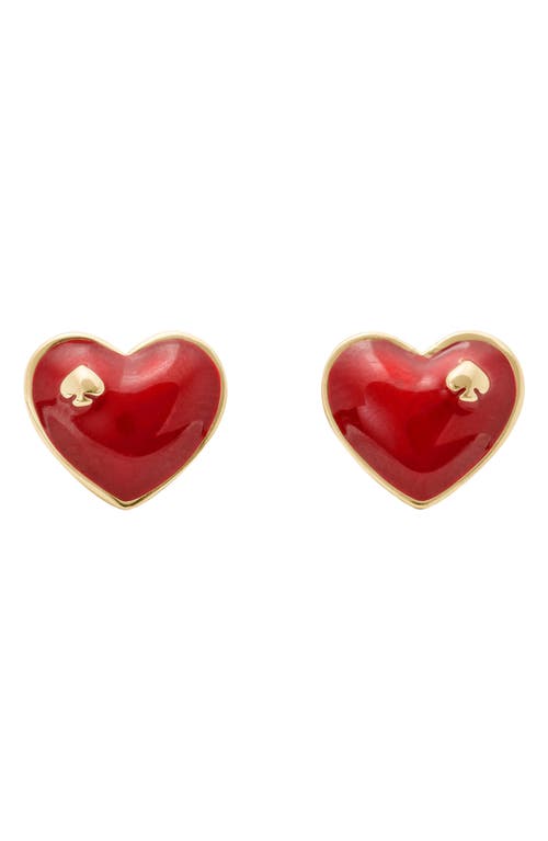 Kate Spade New York Kate Spade New York heart spade stud earrings