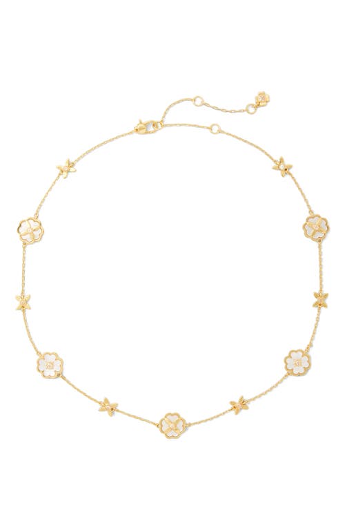 Kate Spade New York Kate Spade New York heritage bloom scatter station necklace