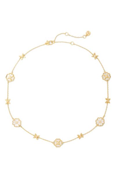 Kate Spade New York Kate Spade New York heritage bloom scatter station necklace