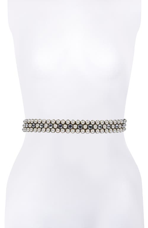 Kate Spade New York Kate Spade New York imitation pearl bridal belt