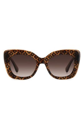 Kate Spade New York Kate Spade New York kalie 52mm gradient polarized square sunglasses