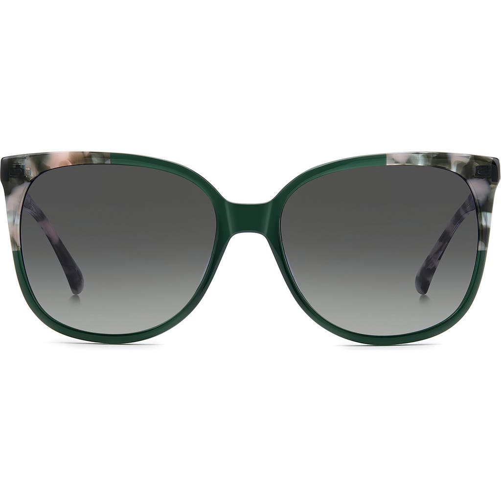 Kate Spade New York Kate Spade New York Kaysie 58mm Gradient Square Sunglasses