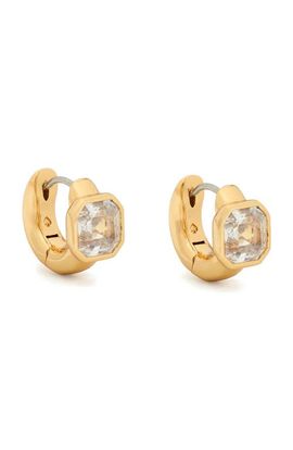 Kate Spade New York Kate Spade New York keep sparkling asscher huggies