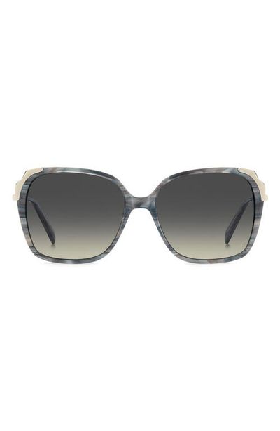 Kate Spade New York Kate Spade New York kenley 59mm gradient square sunglasses