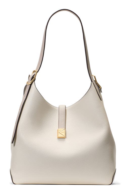 Kate Spade New York Kate Spade New York large deco pebbled leather shoulder bag