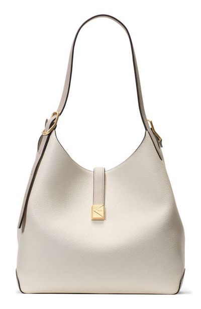 Kate Spade New York Kate Spade New York large deco pebbled leather shoulder bag